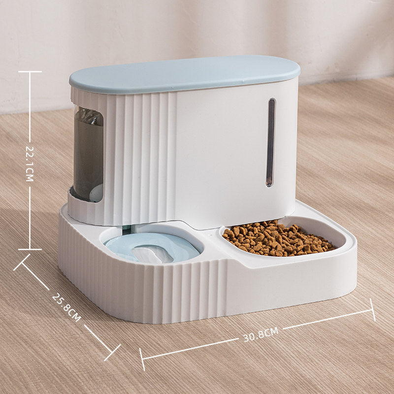 2-in-1 Premium Gravity Pet Feeder & Water Dispenser